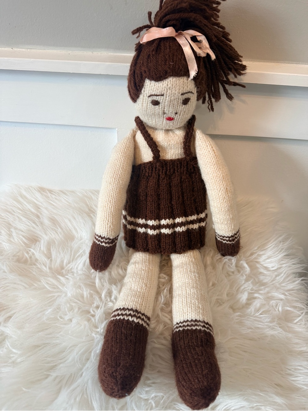💫4/$25 • Homemade Knitted Doll
